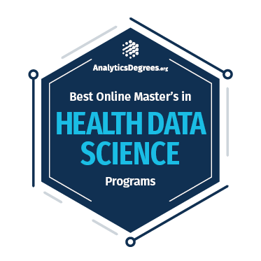 Award Badge - Best Online Master's in Health Data Science